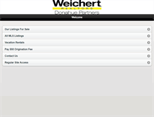 Tablet Screenshot of falmouthhomes.com